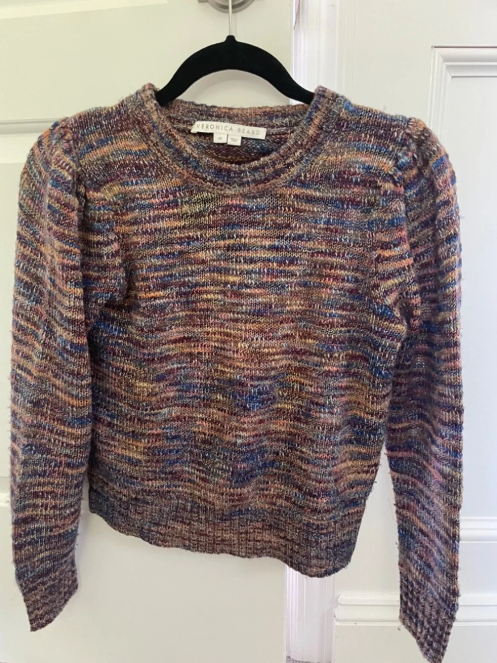 VERONICA BEARD RAISSA CREW NECK PULLOVER SWEATER XS!